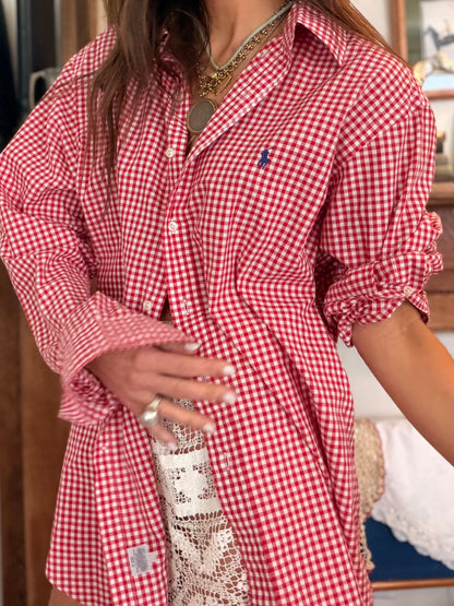 RL Red Gingham Shirt
