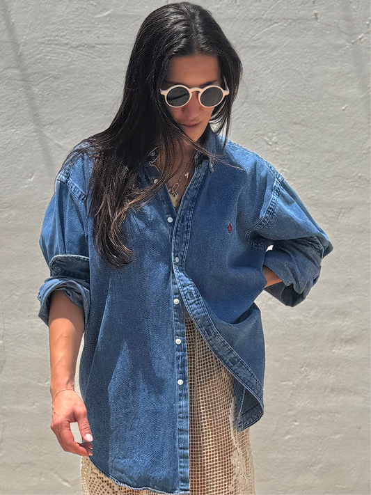 Ralph Lauren Denim Shirt 90s