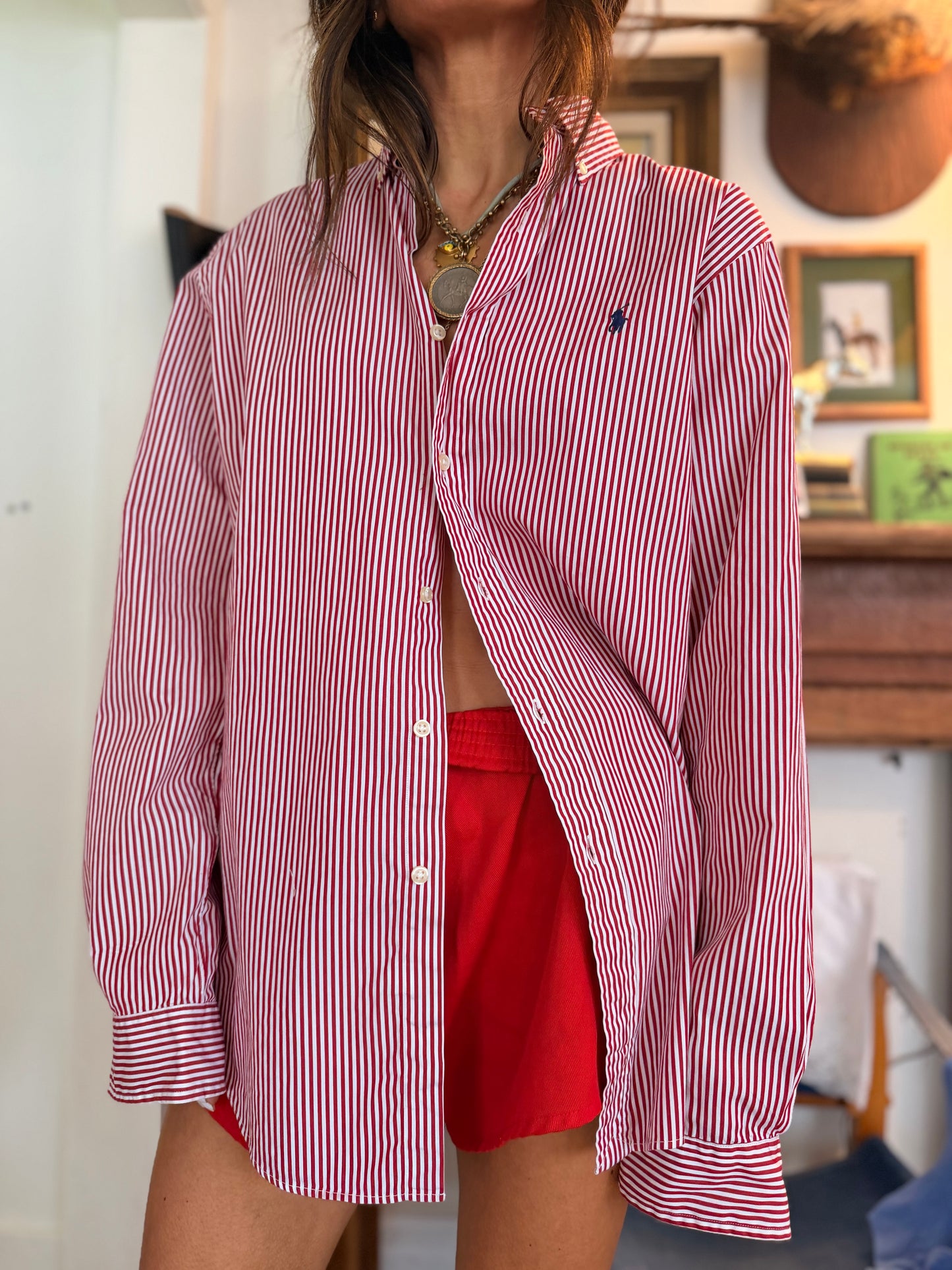 RL Red Stripe Shirt
