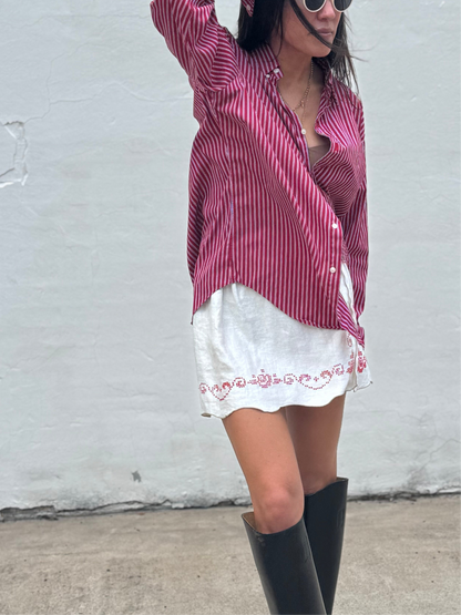 Cross-stitch Mini Skirt