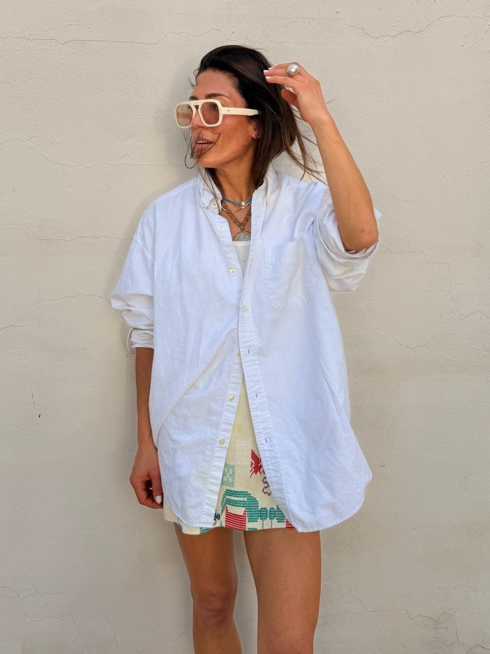 Garcia Familia Tablecloth Mini Skirt