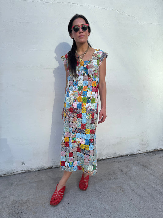 Yo-yo Long Dress Multi