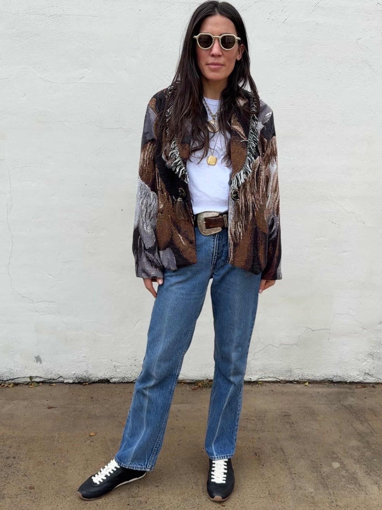 Horse Tapestry Cardigan