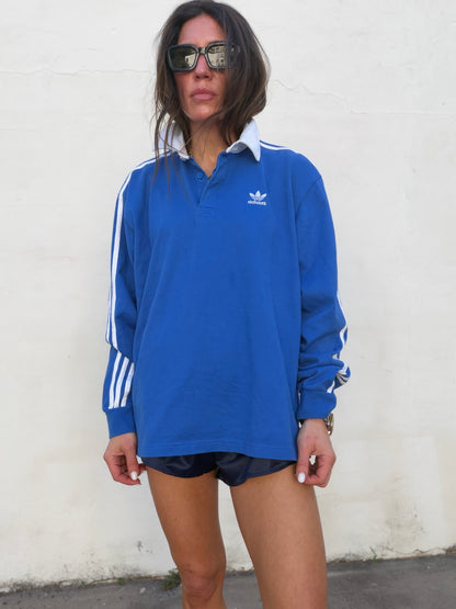Vinatge Adidas Rugby Cobalt