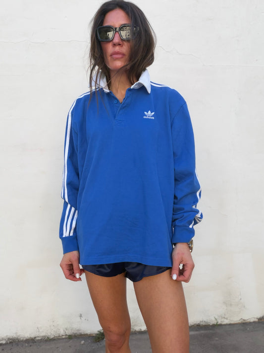 Vinatge Adidas Rugby Cobalt