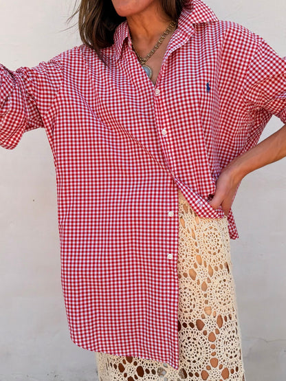 Ralph Lauren Red Gingham Shirt