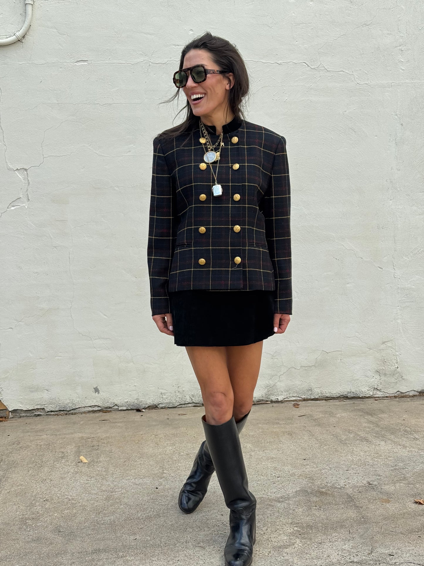 Plaid Nutcracker Jacket