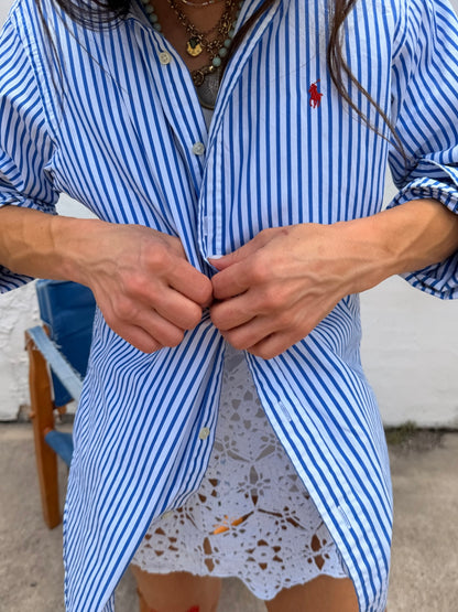 Ralph Blue Stripe Shirt