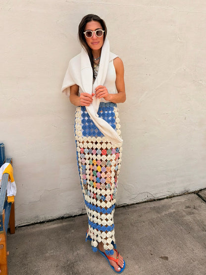 Yoyo Maxi Skirt in Bomb-pop