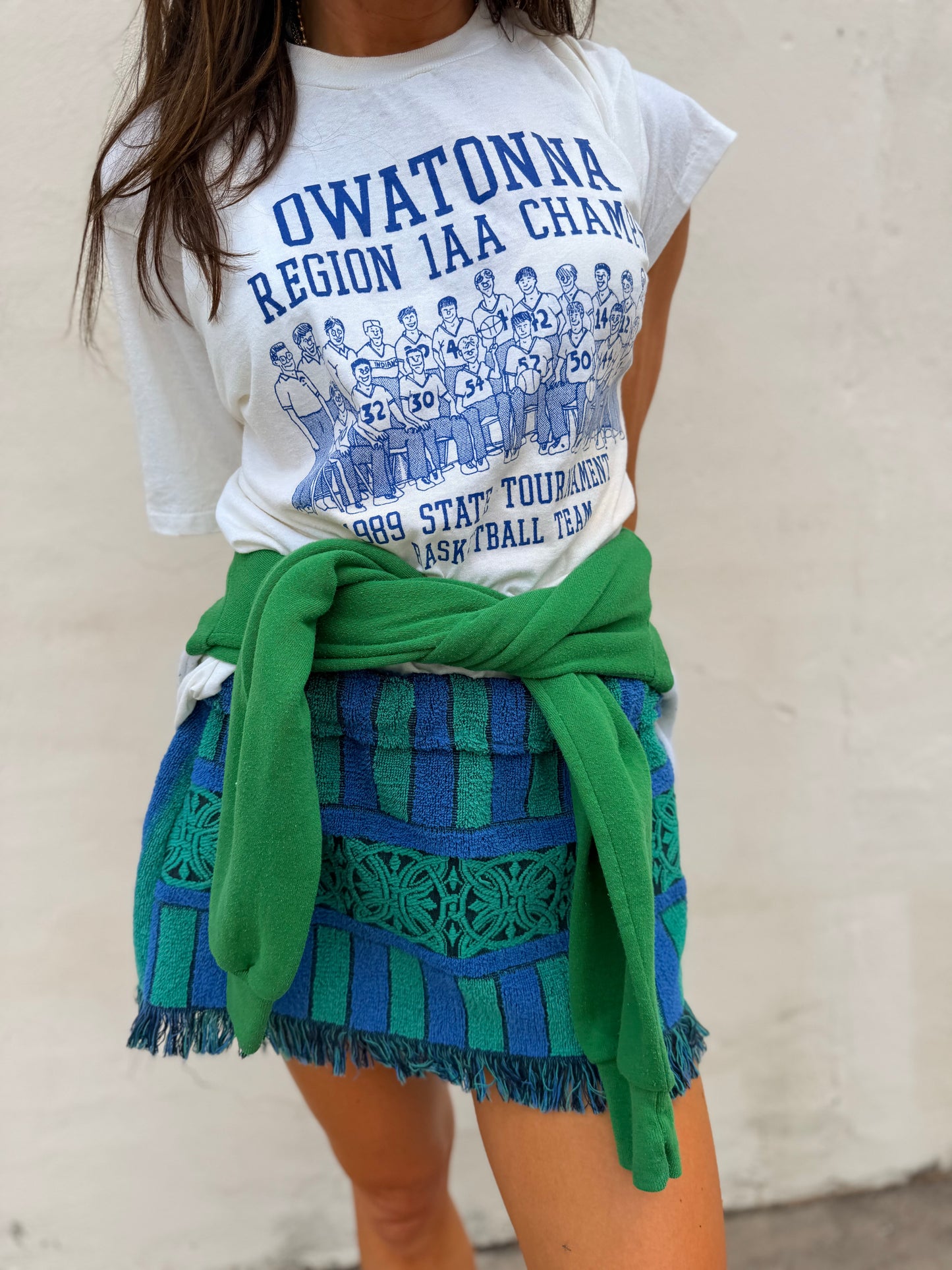 Towel Mini Skirt Palm Club