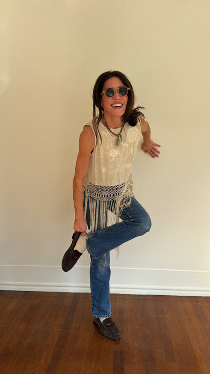 Fringe Tank Top