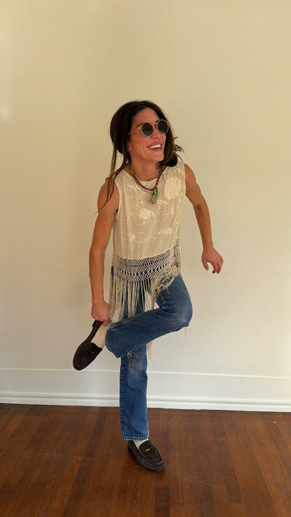 Fringe Tank Top