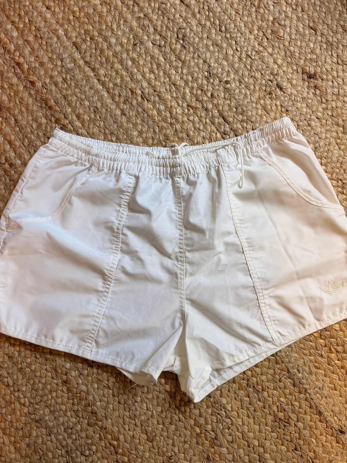 Adidas Nylon Shorts White