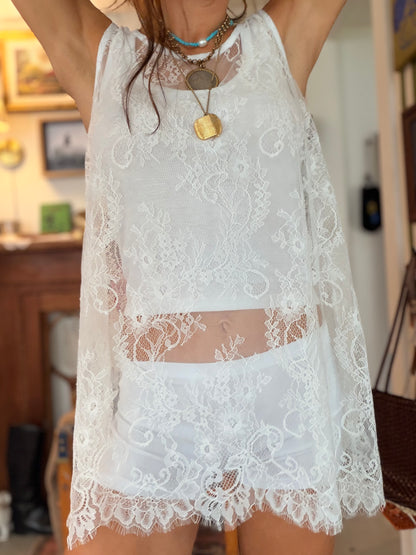 Lace Mini Dress / Top