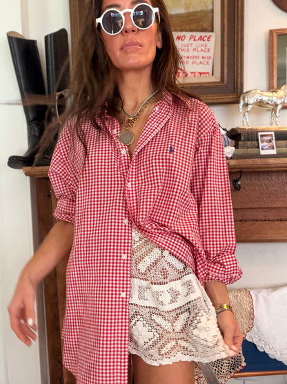 RL Red Gingham Shirt