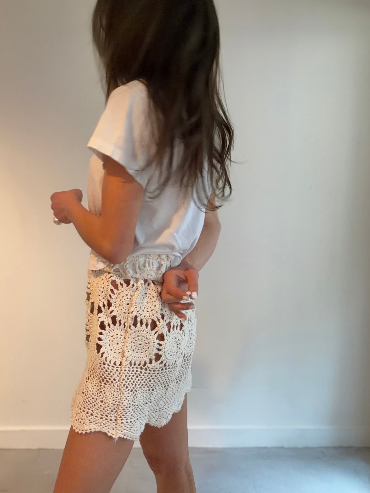 Sun Crochet Mini Cream