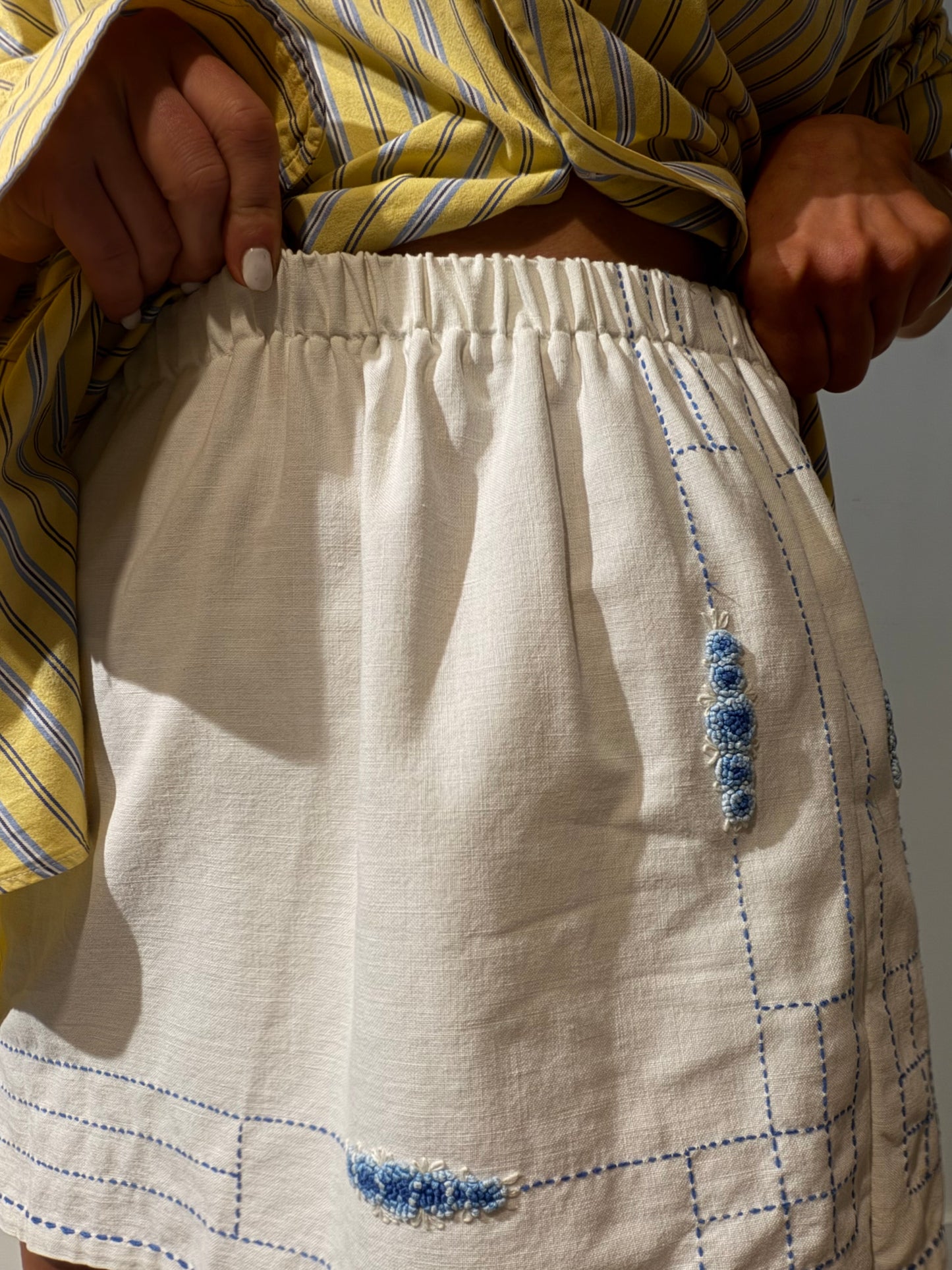 Bluebonnet Knit Embroidery Mini