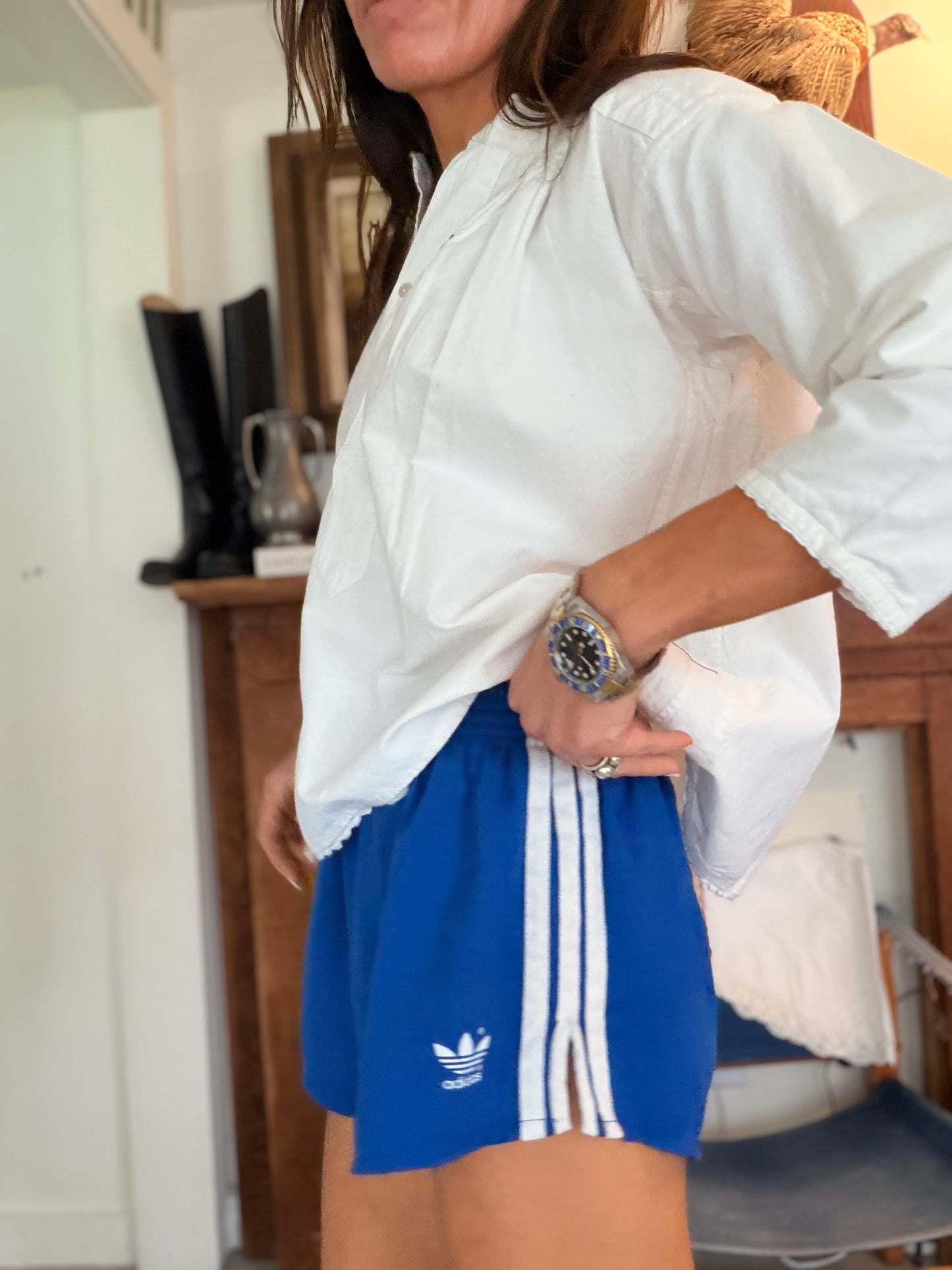Adidas Trefoil Shorts Blue