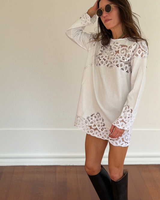 Tablecloth Mini Dress