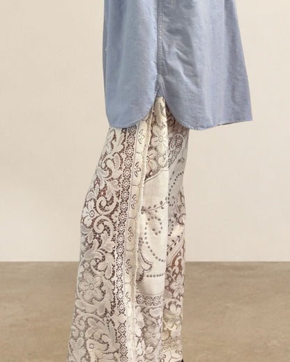 Lace Drawstring Pants