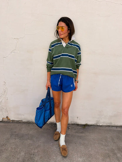Rugby green and navy