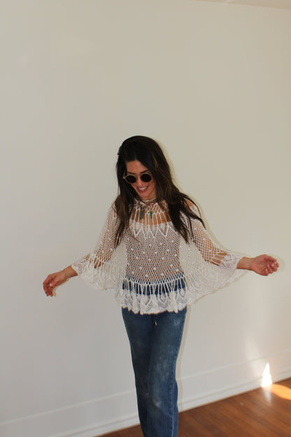 Lace Caplet