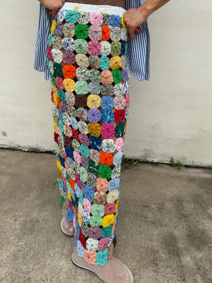 Yo-yo Maxi Skirt Confetti