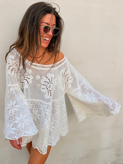 Crochet Cape Dress