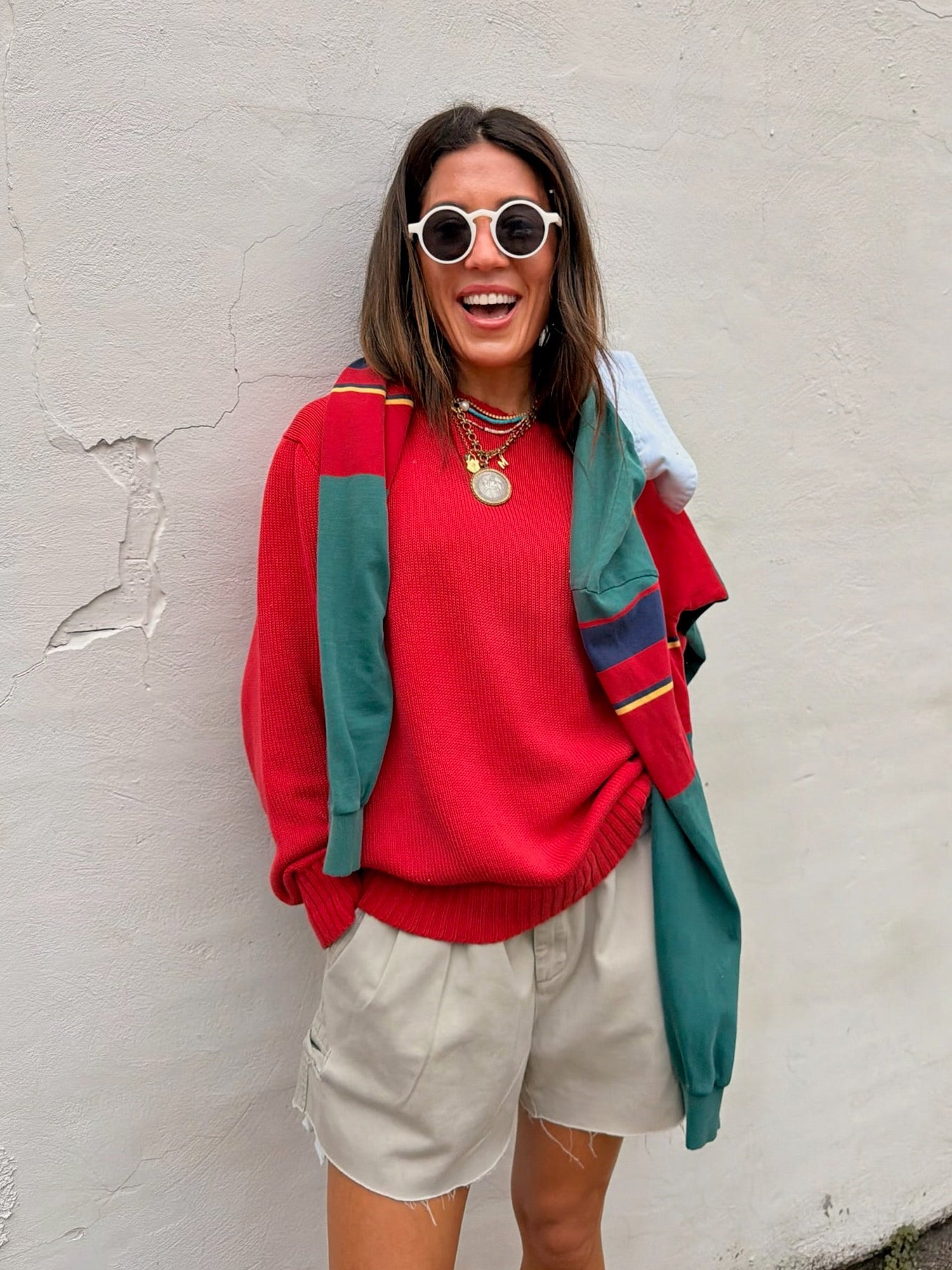 Pleated Camp Shorts