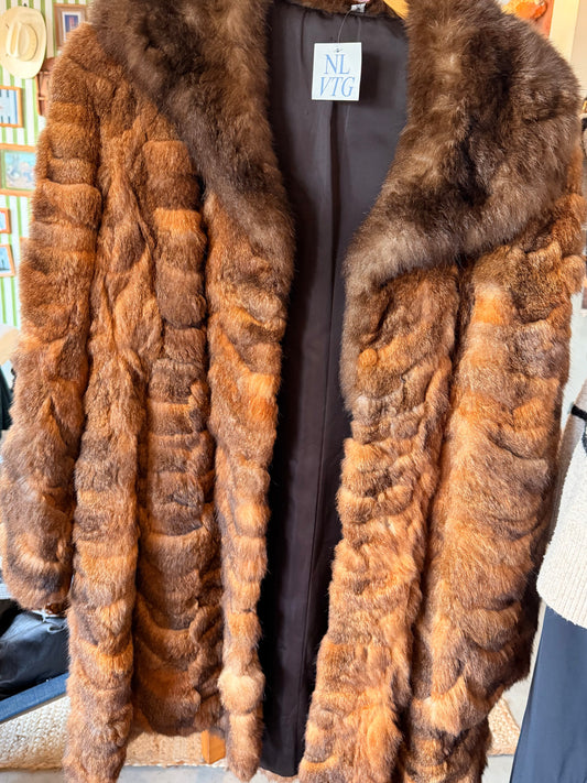 Mink Swing Coat 60s