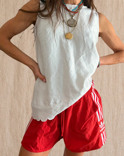 Vintage Red Adidas Nylon