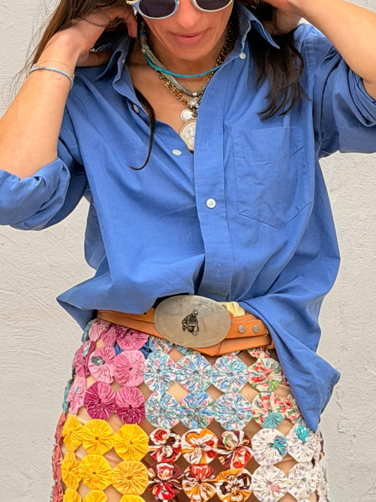 Yoyo Mini Skirt in Tart