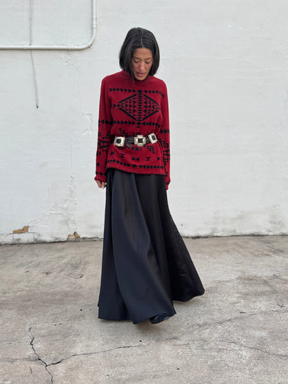 Ralph Red Aztec Sweater