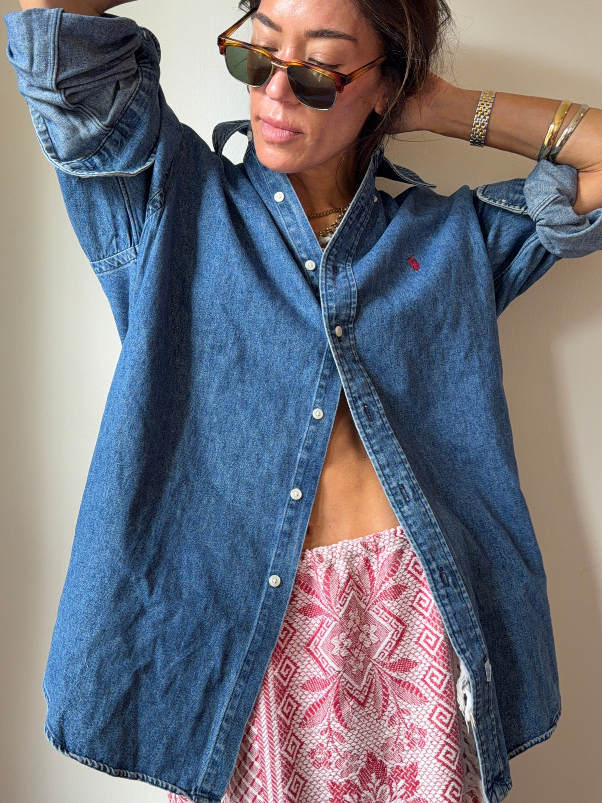 90s Ralph Denim Shirt