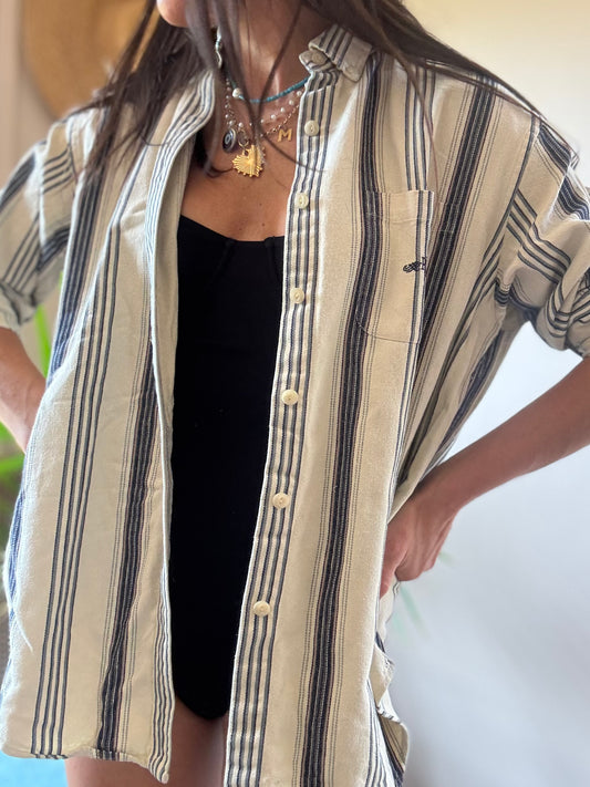 Ralph Lauren 90s Blue Stripe Shirt