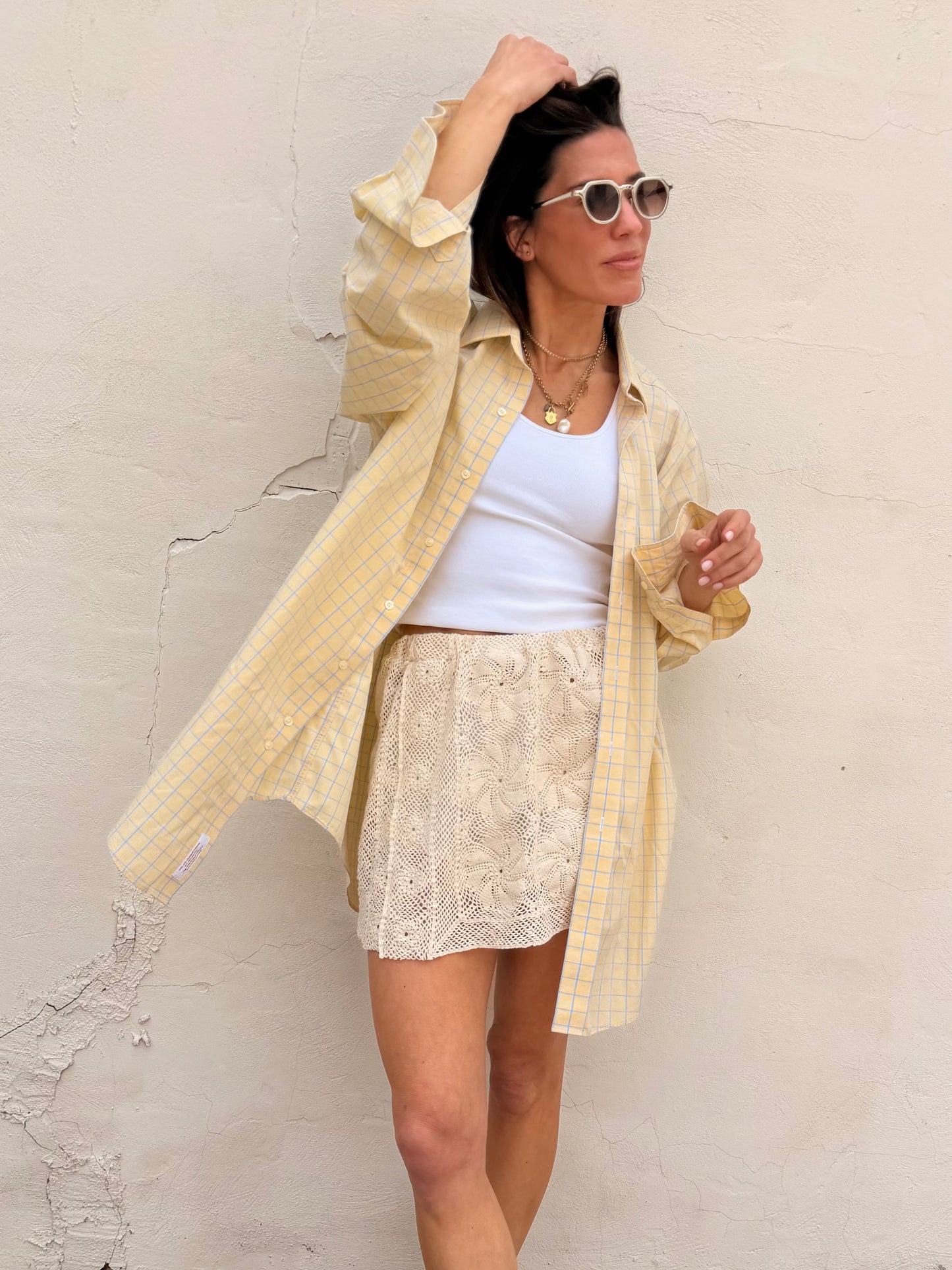 Crochet Mini Off White