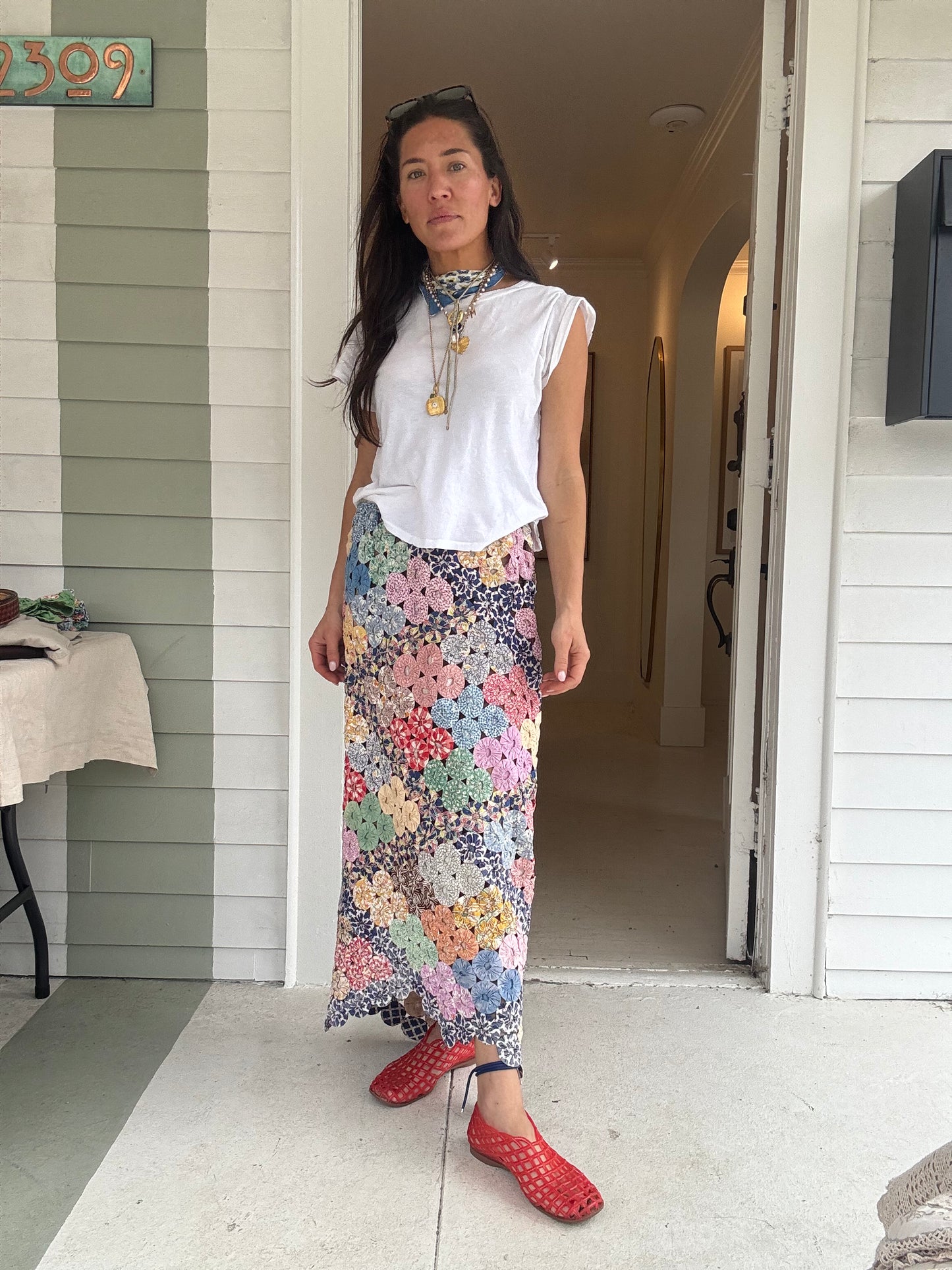 Yo-Yo Maxi Skirt