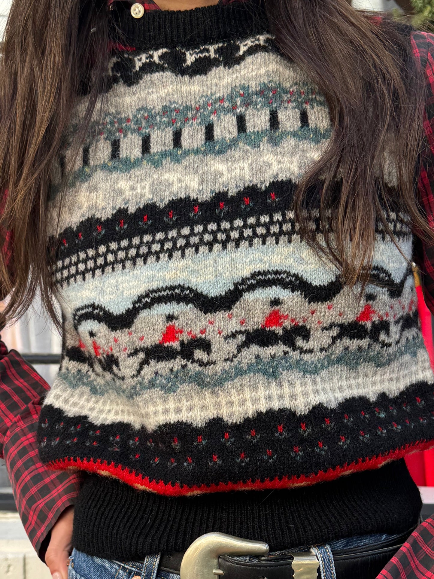 Equestrian Wool Vest