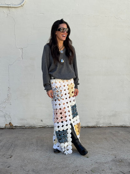 Yo-yo Maxi Skirt