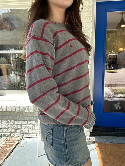 Polo RL Knit Stripe Sweater