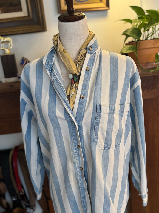 Denim Stripe Shirt