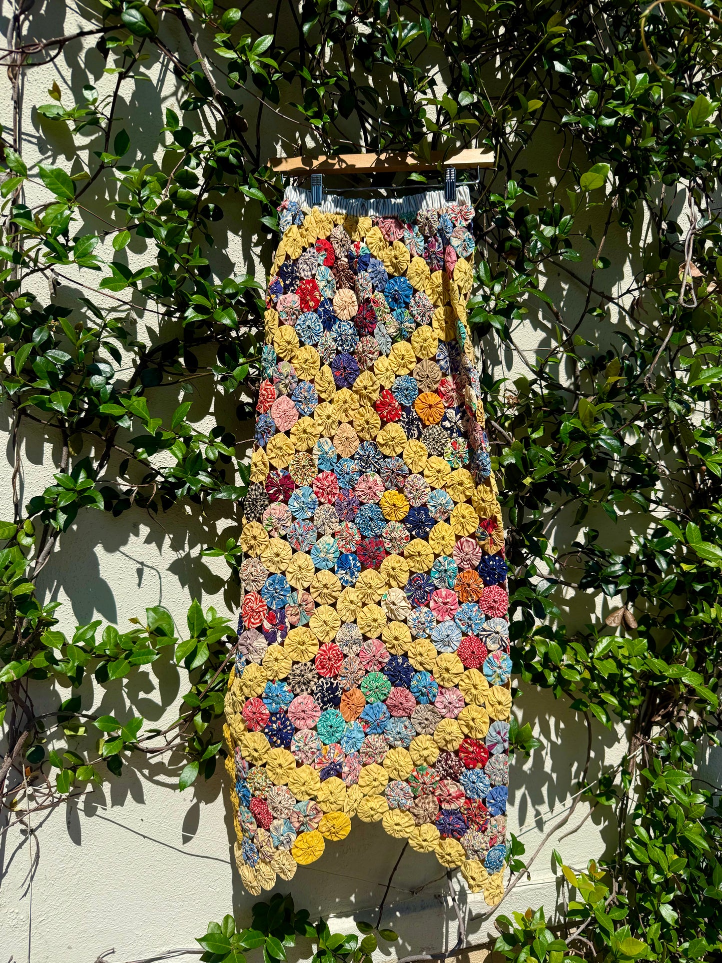 Yo-Yo Maxi Skirt Mango With Slit