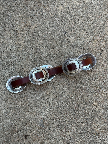 Brown Concho Belt