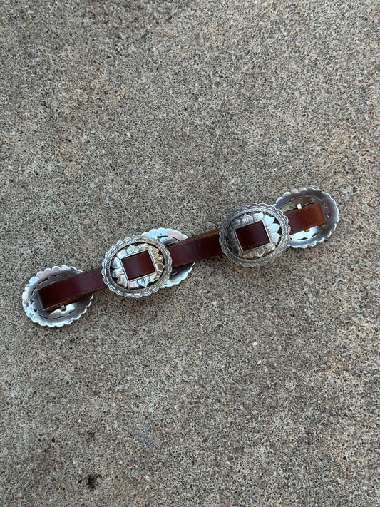 Brown Concho Belt