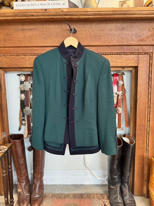 Frog Closure Skirt + Jacket Suit size 4