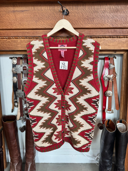 Western Knit Vest