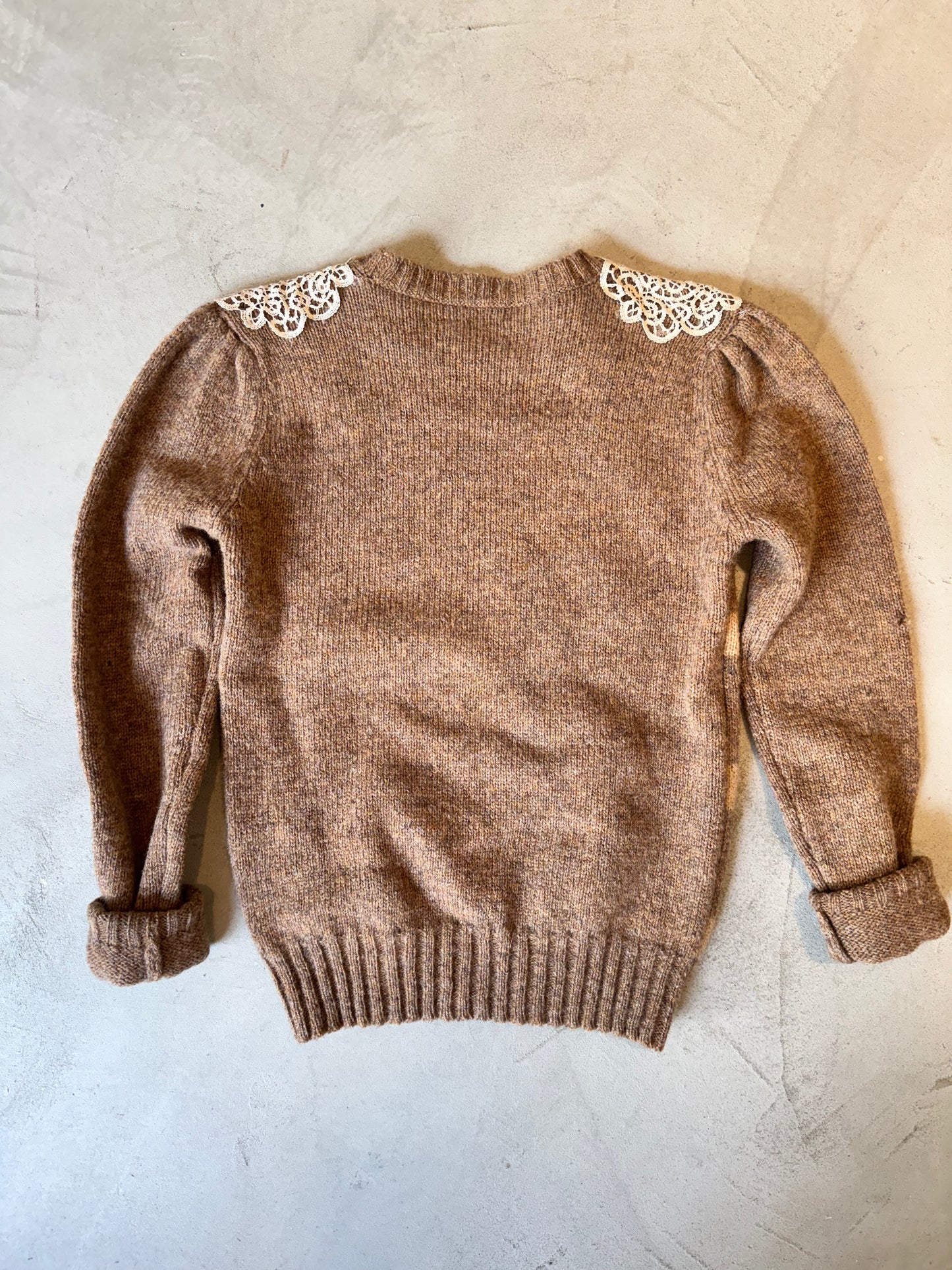 Wool Knit Sheep Sweater