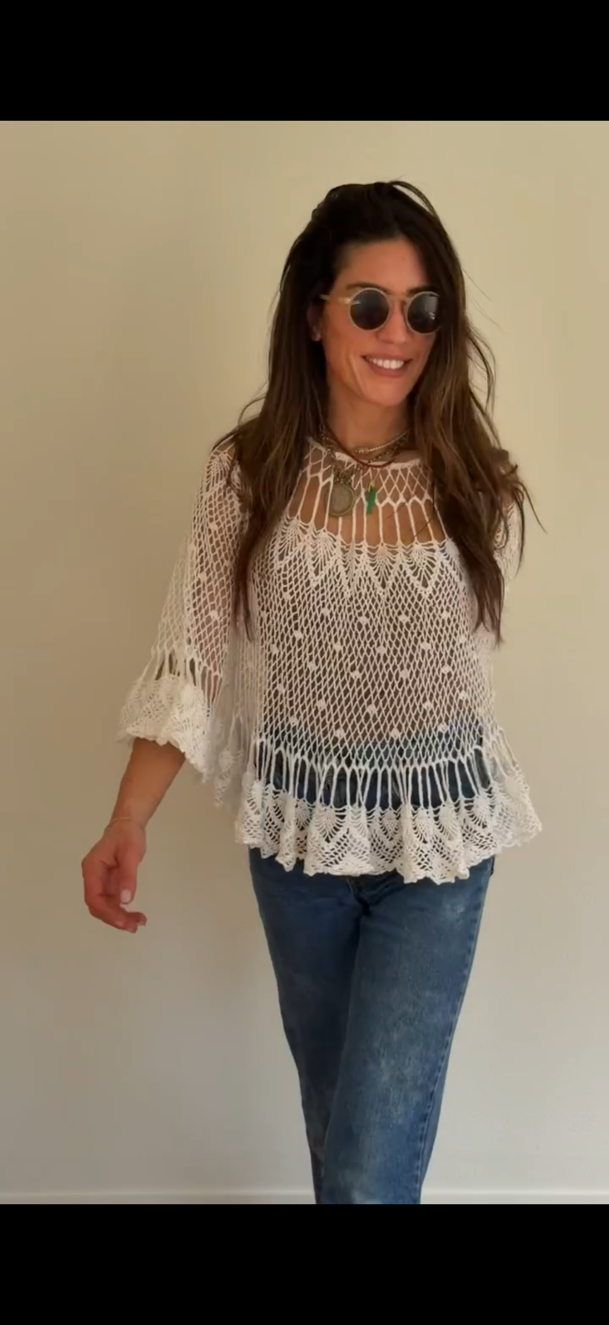 Lace Caplet