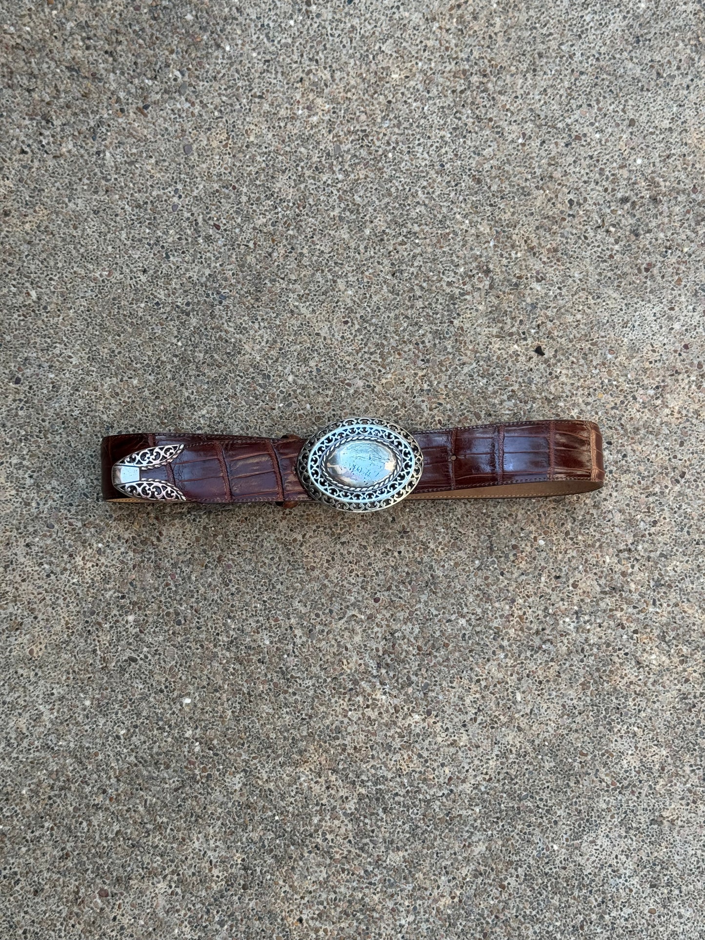 Brighton Brown Leather Belt