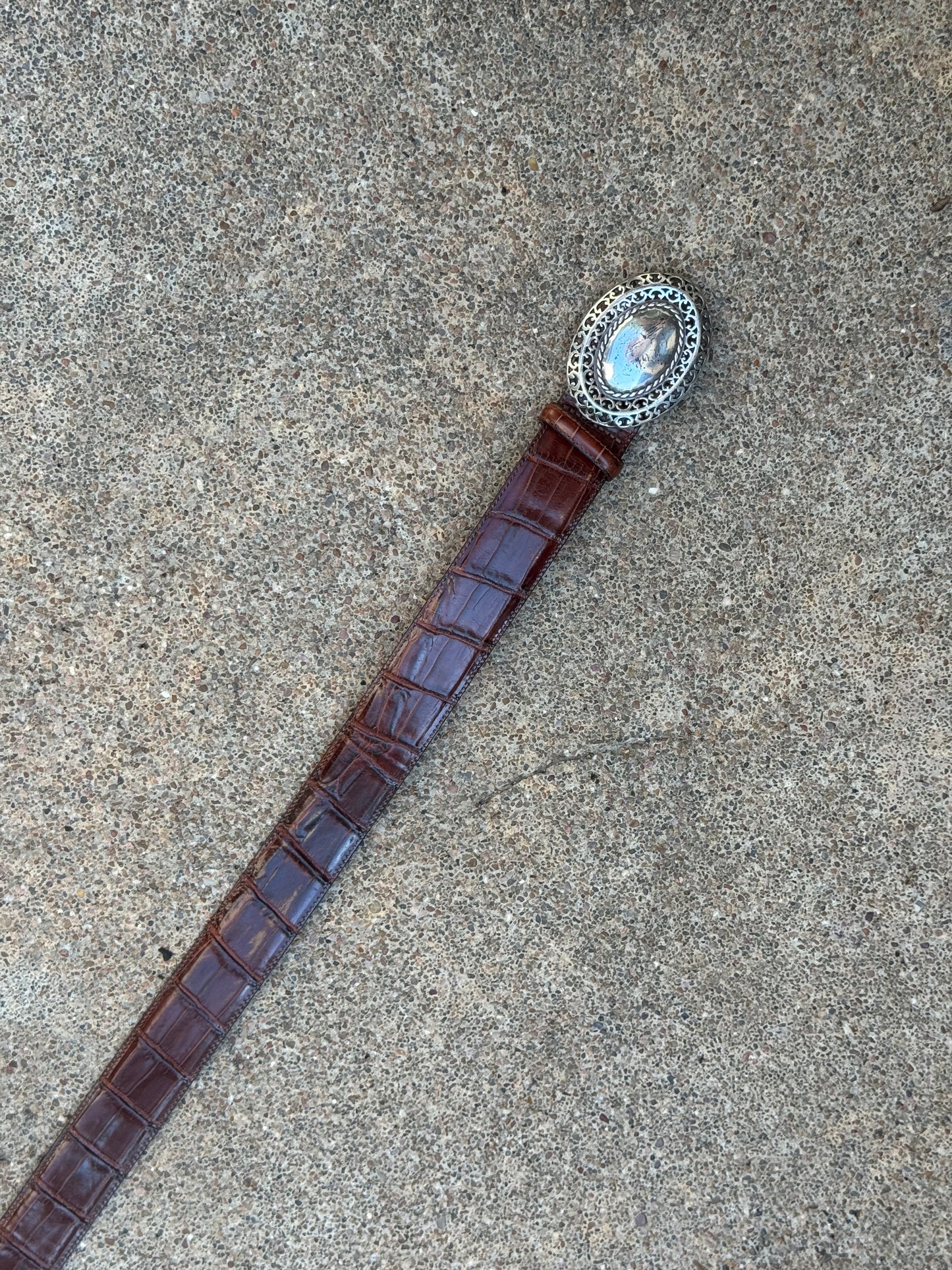 Brighton Brown Leather Belt